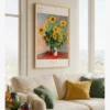 Claude Monet-Bouquet of Sunflowers Poster