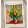 Claude Monet-Bouquet of Sunflowers Poster