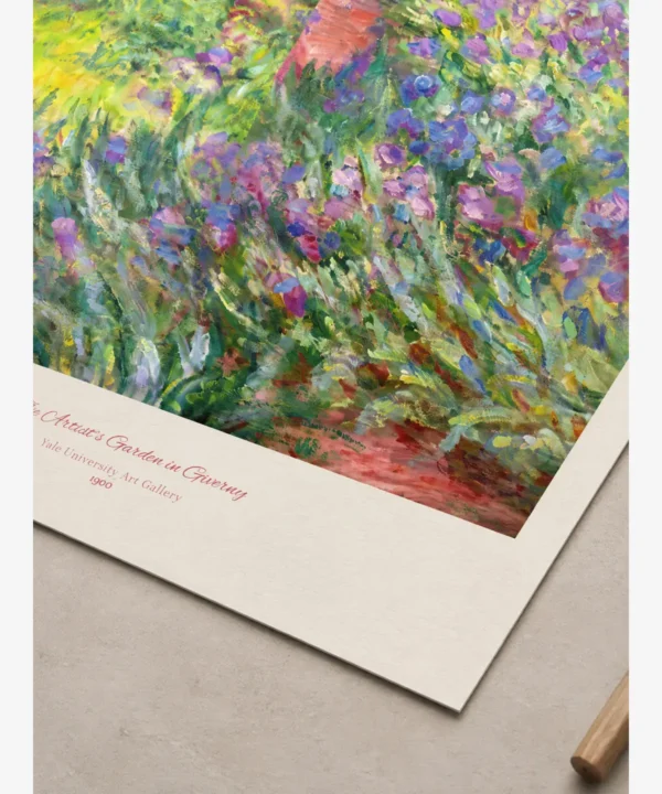 Claude Monet-The Artist’s Garden in Giverny Poster