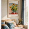 Claude Monet-Bouquet of Sunflowers Poster