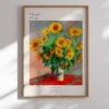 Claude Monet-Bouquet of Sunflowers Poster