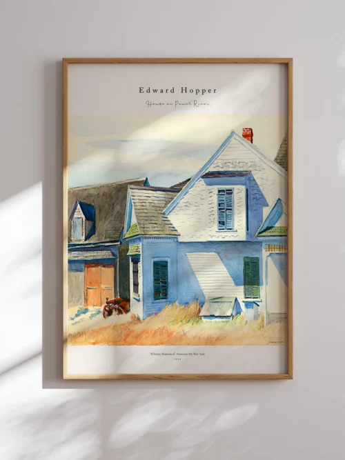 Edward Hopper-House on Pamet River Poster
