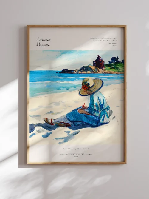 Edward Hopper-Jo Sketching Poster