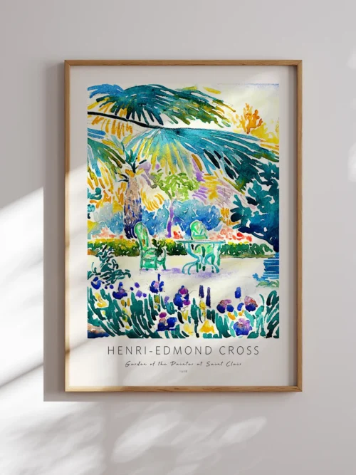 Henri Edmond Cross-Garden of the Painter Poster