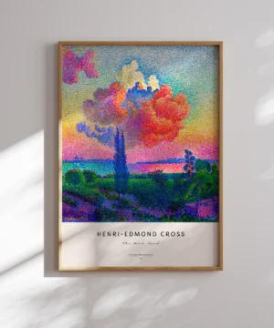 Henri Edmond Cross-The Pink Cloud Poster