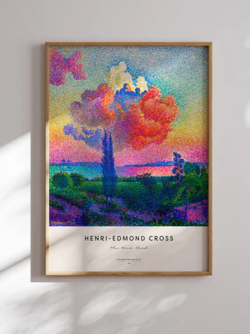 Henri Edmond Cross-The Pink Cloud Poster