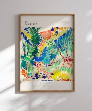 Henri Matisse-Landscape at Collioure Poster