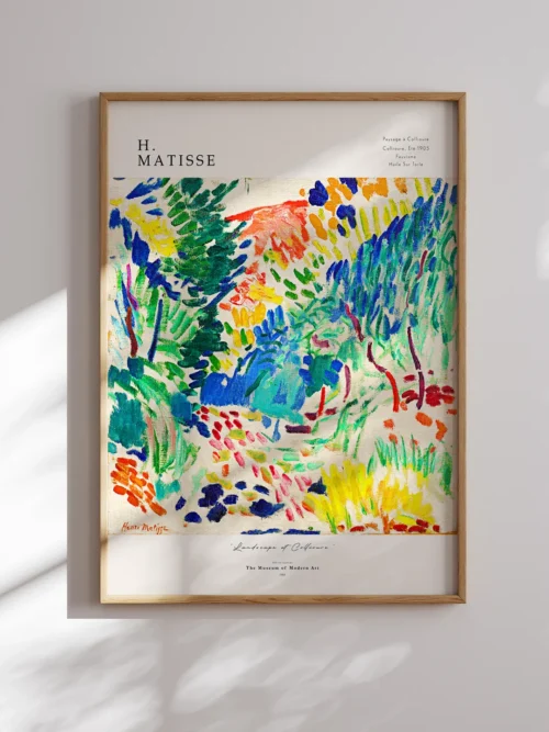 Henri Matisse-Landscape at Collioure Poster