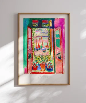 Henri Matisse-Open Window Collioure Poster