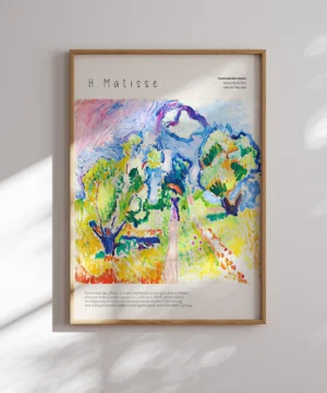 Henri Matisse-Promenade Des Oliviers Poster
