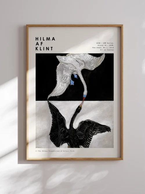 hilma-af-klint-the-swan-no-1-poster-duwart Hilma Af Klint-The Swan No 1 Poster