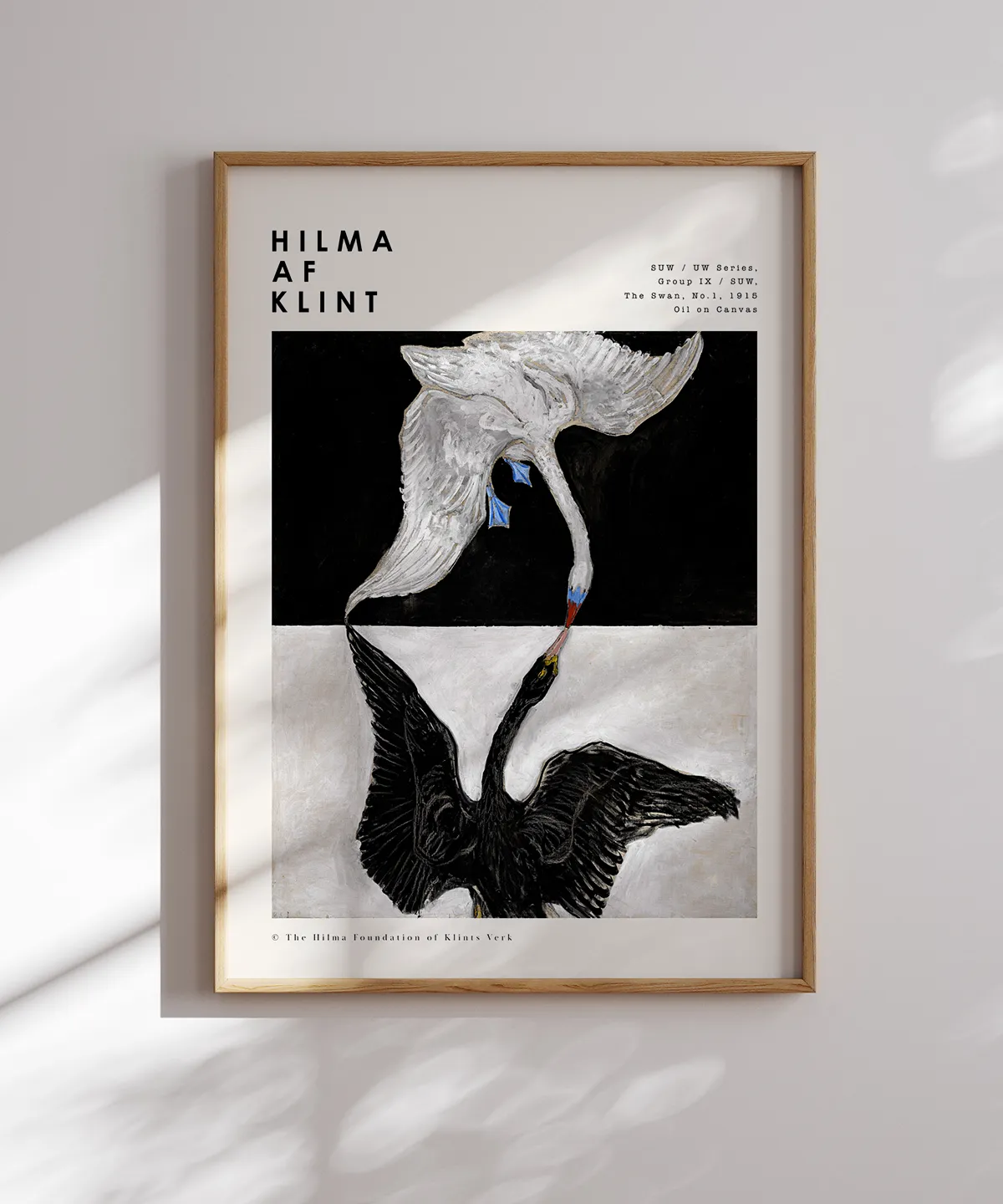 hilma-af-klint-the-swan-no-1-poster-duwart