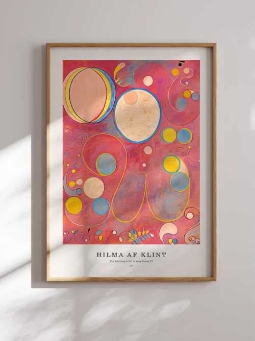 Hilma Af Klint-The Ten Largest No 8 Poster