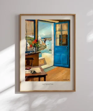 Raymond Wintz-The Blue Door Poster