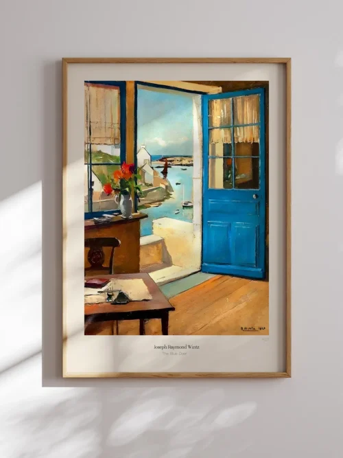 Raymond Wintz-The Blue Door Poster