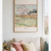 Van Gogh-Verger Aves Cypres Poster