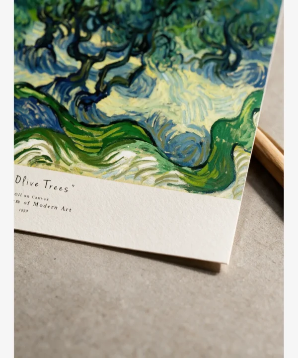 Kaliteli Baskı Poster Van Gogh-Olive Trees Van Gogh-Olive Trees Poster
