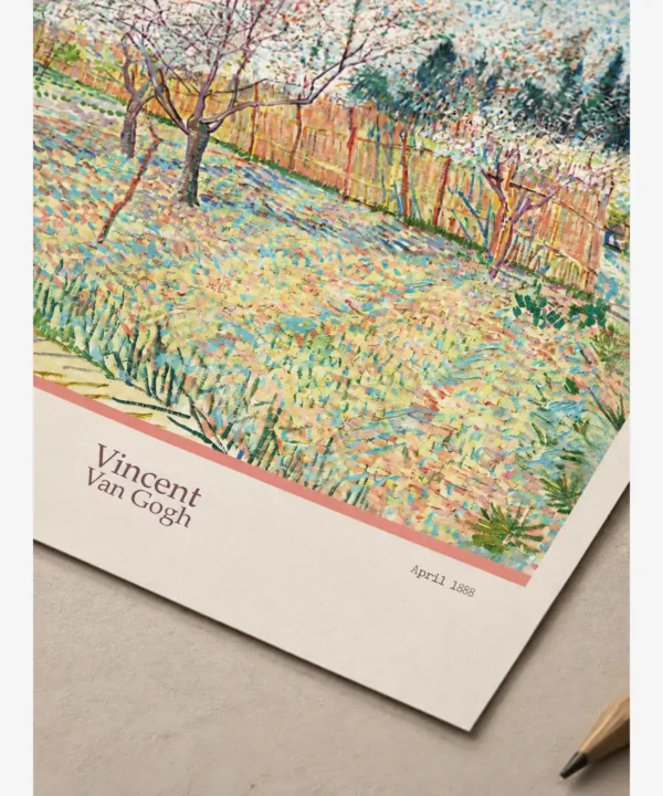 Van Gogh-Verger Aves Cypres Poster