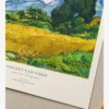 Van Gogh—Wheat Field with Cypresses Poster