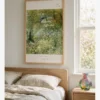 Modern Yatak Odası Poster-Van Gogh-River Bank in Springtime Poster Van Gogh-River Bank in Springtime Poster