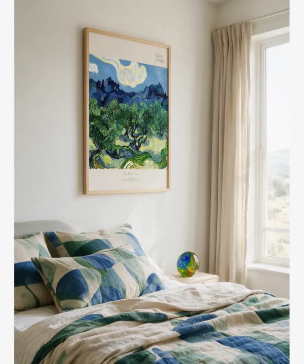 Modern Yatak Odası Resimleri Van Gogh-Olive Trees Poster Van Gogh-Olive Trees Poster