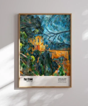 Paul Cezanne-Chateau Noir Poster