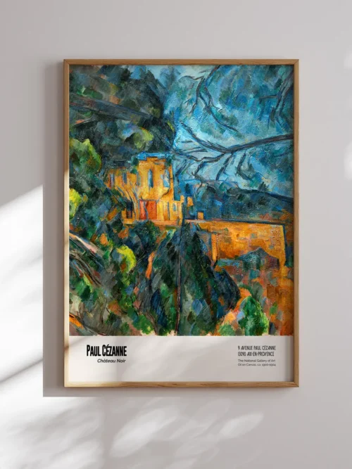 Paul Cezanne-Chateau Noir Poster
