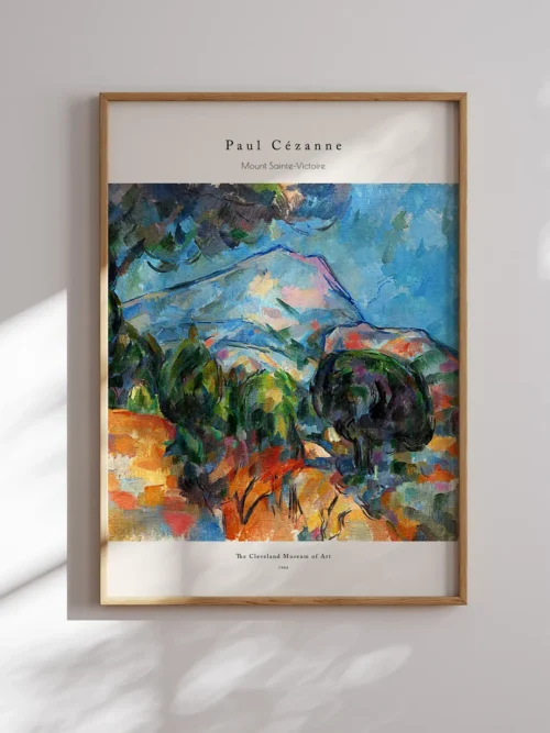 Paul Cezanne-Mount Sainte Victoire Poster