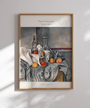 Paul Cezanne-The Peppermint Bottle Poster