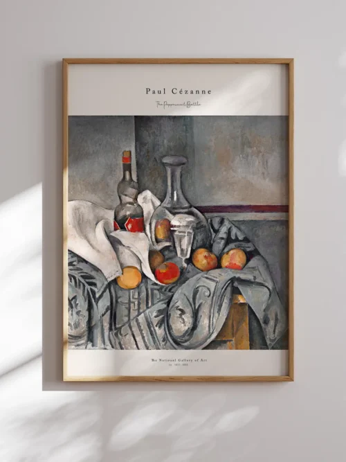 Paul Cezanne-The Peppermint Bottle Poster