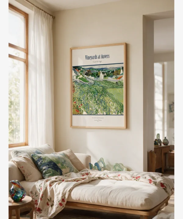 Van Gogh—Vineyards at Auvers Poster