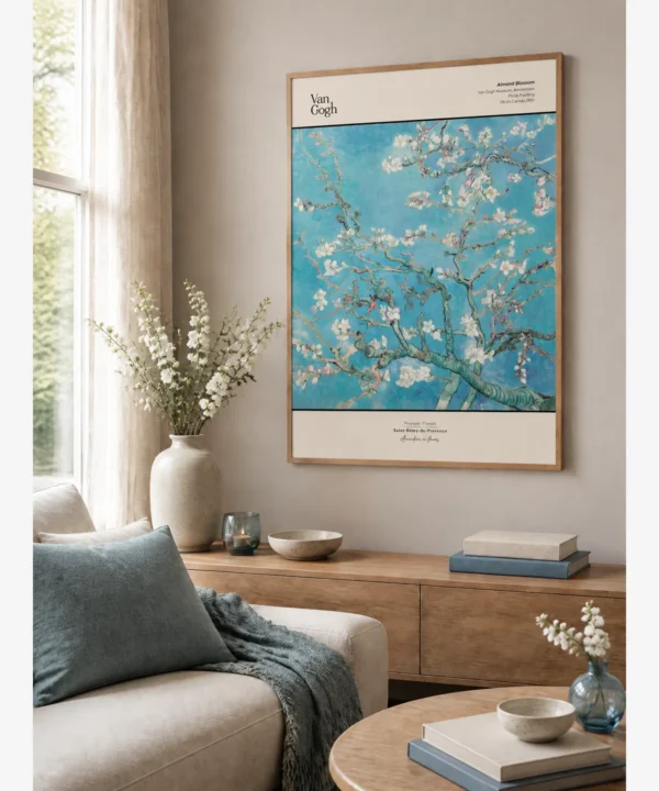 Van Gogh - Blossoming Almond Tree Poster