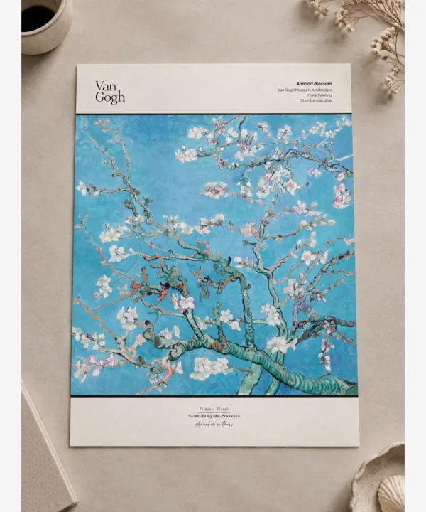 Van Gogh - Blossoming Almond Tree Poster