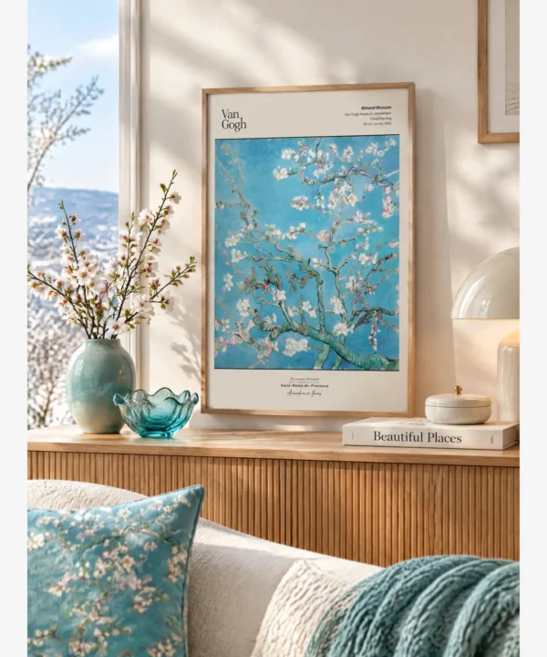Van Gogh - Blossoming Almond Tree Poster