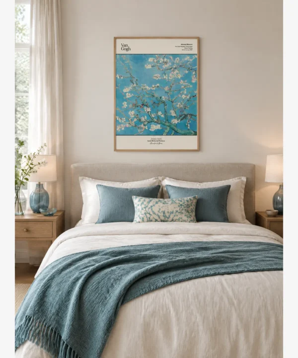Van Gogh - Blossoming Almond Tree Poster