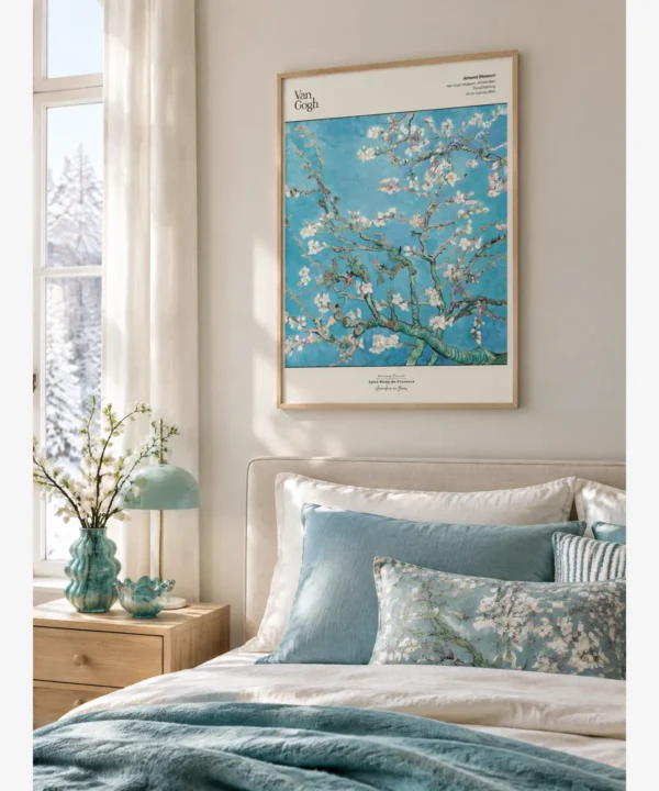 Van Gogh - Blossoming Almond Tree Poster