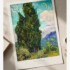 Van Gogh - Cypresses Poster