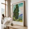 Van Gogh - Cypresses Poster
