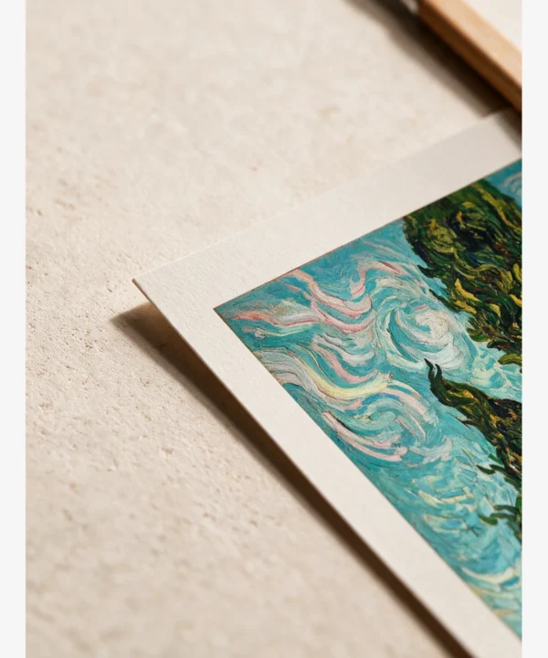 Van Gogh - Cypresses Poster