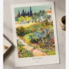Van Gogh-Garden at Arles Poster