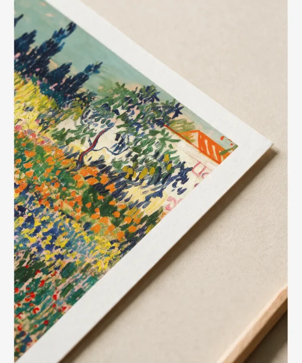 Van Gogh-Garden at Arles Poster