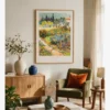 Van Gogh-Garden at Arles Poster