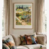 Van Gogh-Garden at Arles Poster