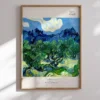 Van Gogh-Olive Trees Poster Van Gogh-Olive Trees Poster