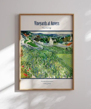 Van Gogh-Vineyards at Auvers Poster