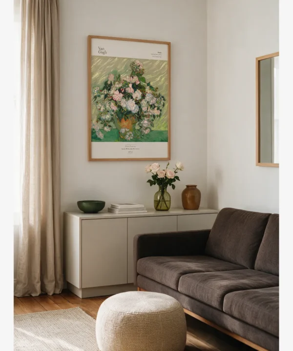 Van Gogh-Roses Poster