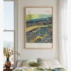 Van Gogh-Laboureur Dans un Champ Poster