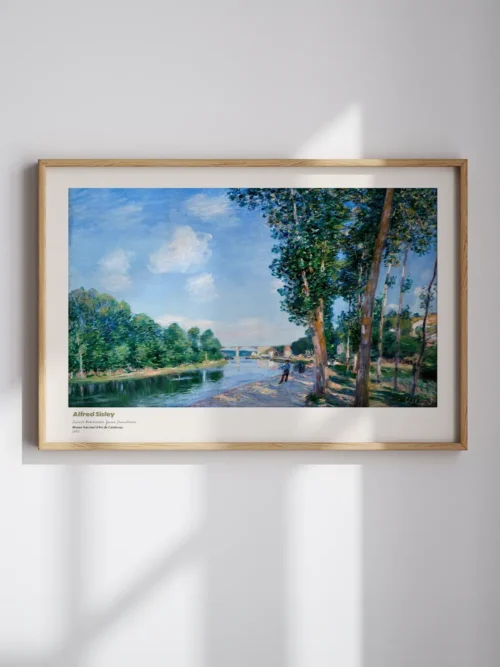 Alfred Sisley-June Sunshine Poster