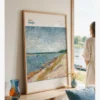 Van Gogh—The Moored Canoes Poster