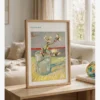 Van Gogh - Sprig of Flowering Almond Poster